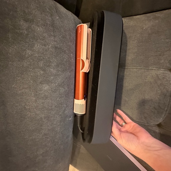 Pink and Copper Hair Straightener with Case - Picture 10 of 13